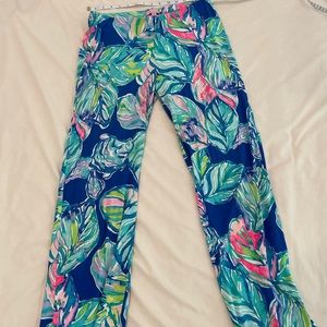 Lilly Pulitzer Georgia May Palazzo Pants Casa del Sol Size M